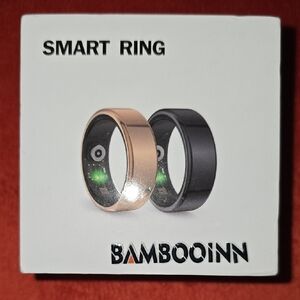 BAMBOO Dual-Tone Smart Ring - Black #8